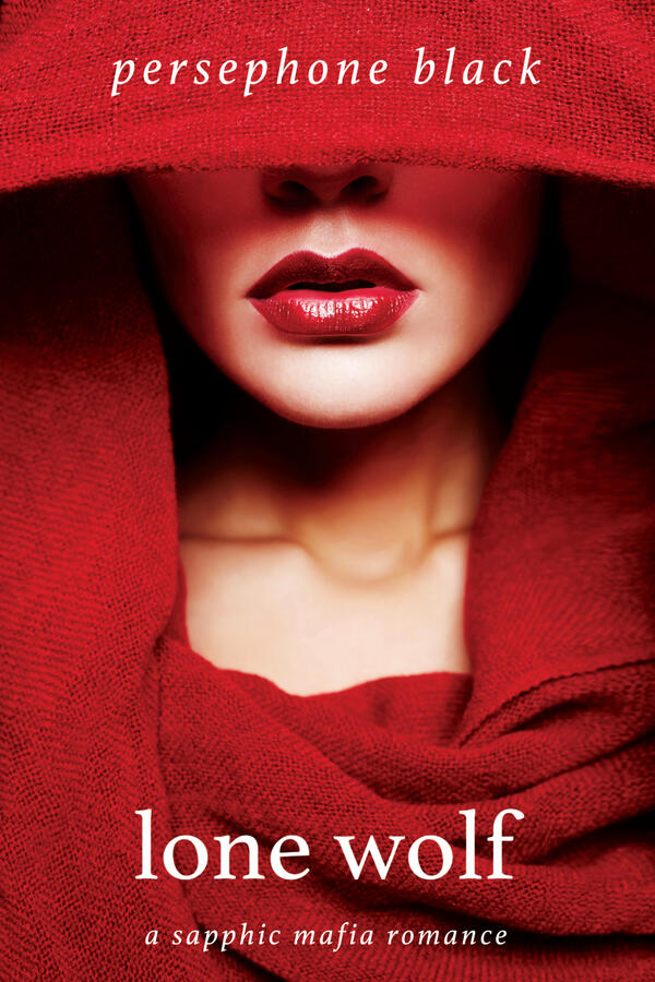 A woman veiled in red
